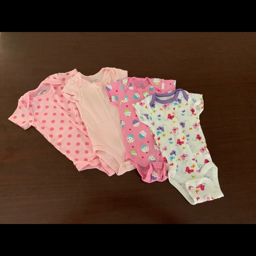 Lot of 4 onesies
